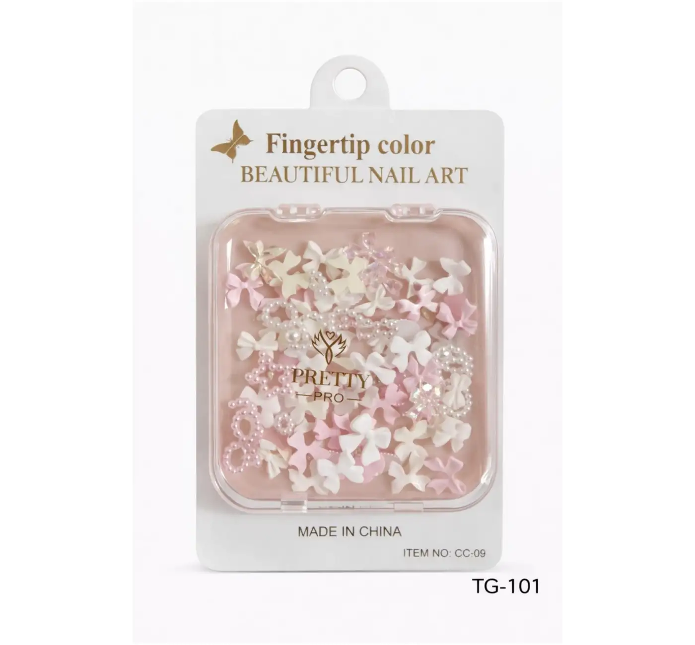 Charm 3D Tırnak Süsleme Protez Tırnak Nail Art Süsleme Karışık Desenli TG-101
