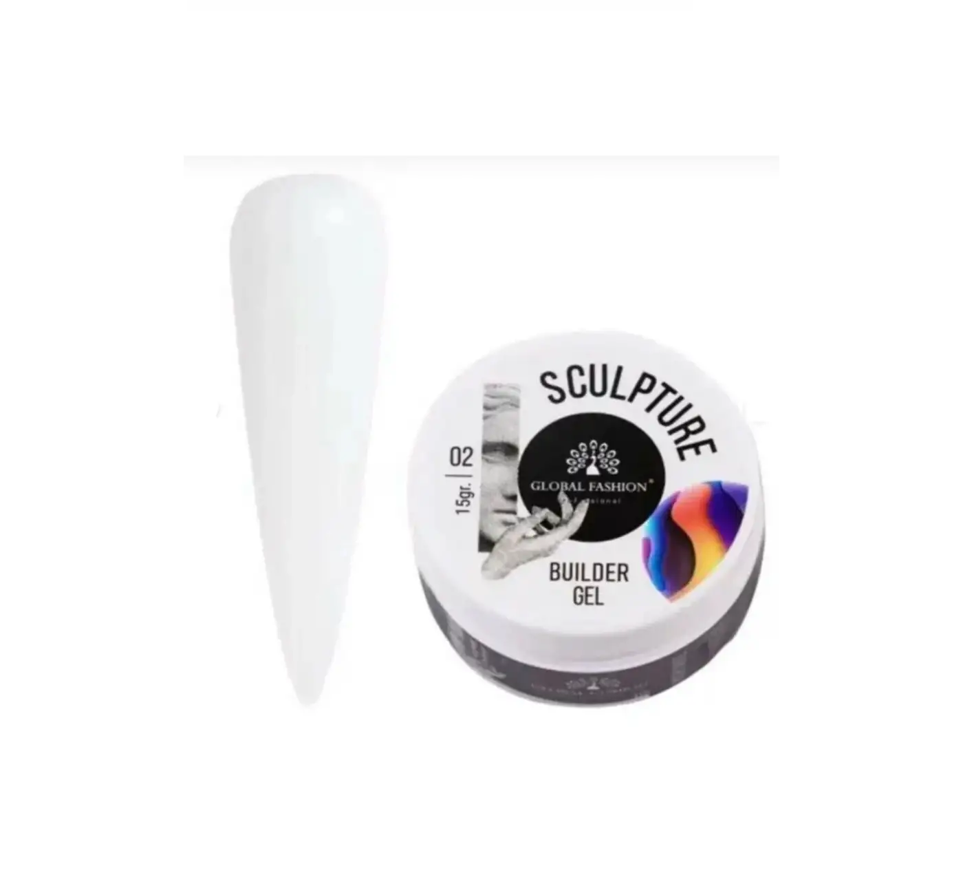 Hamur Jel Rakı beyazı Protez Tırnak Hamur Jel-global Fashion Hamur Jel 15 gr