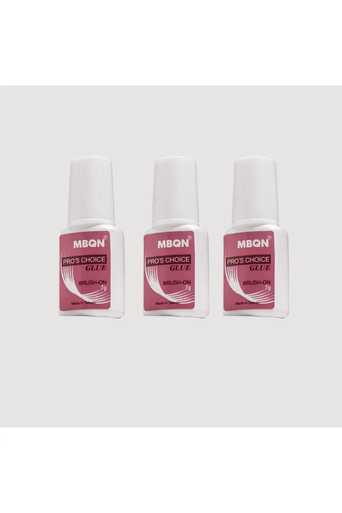MBQN Fırçalı Protez Tırnak Tips Yapıştırıcı Glue 7gr 3ADET