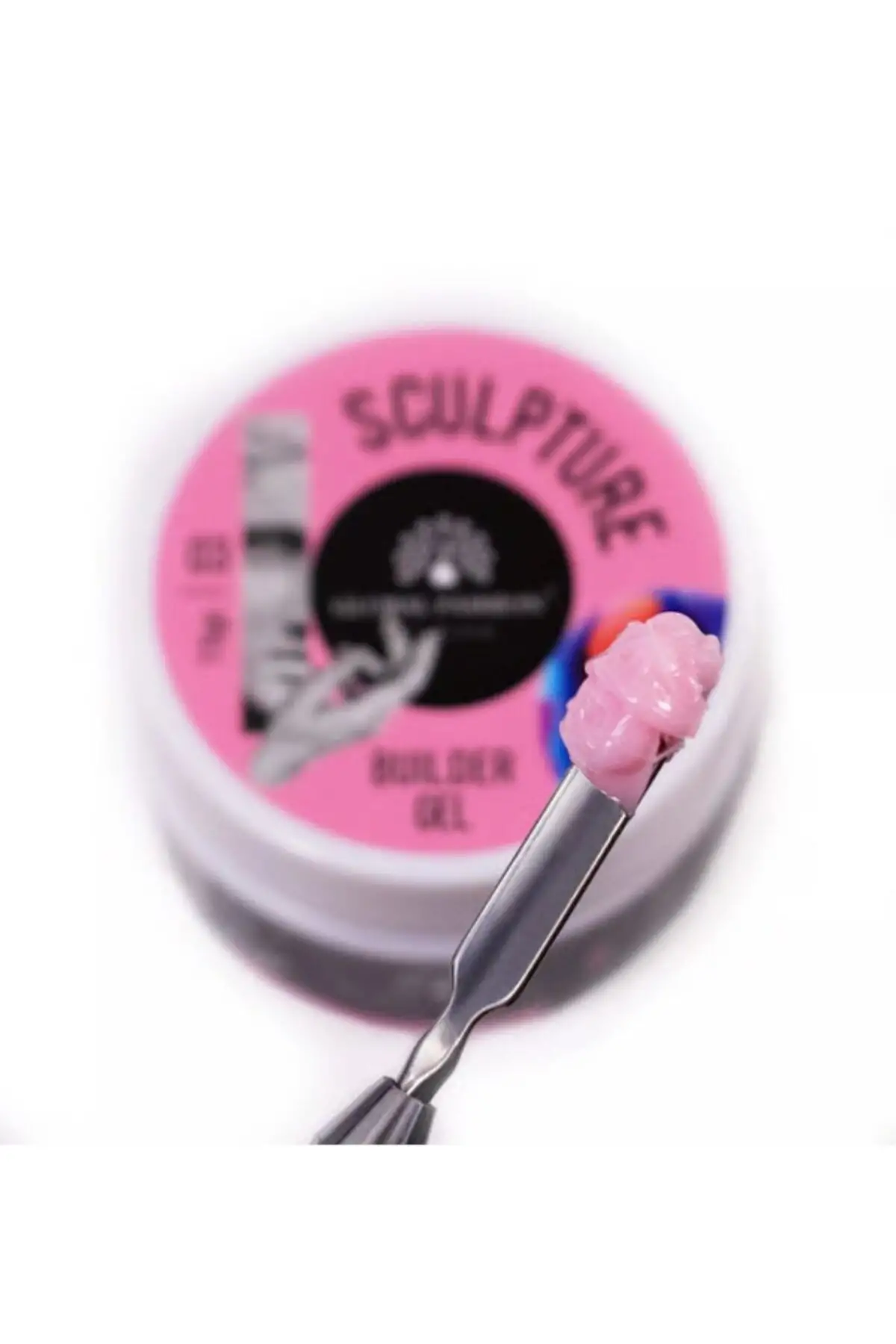 Hamur Jel pink renk Protez Tırnak Hamur Jel-global Fashion Hamur Jel 15 gr