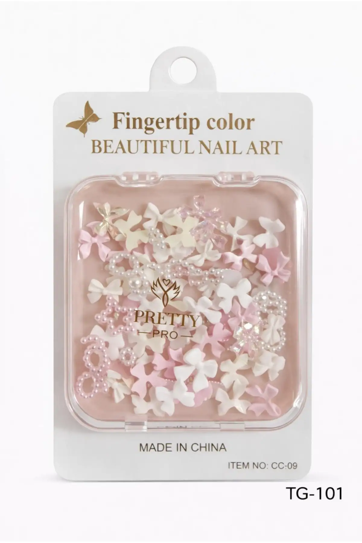 Charm 3D Tırnak Süsleme Protez Tırnak Nail Art Süsleme Karışık Desenli TG-101