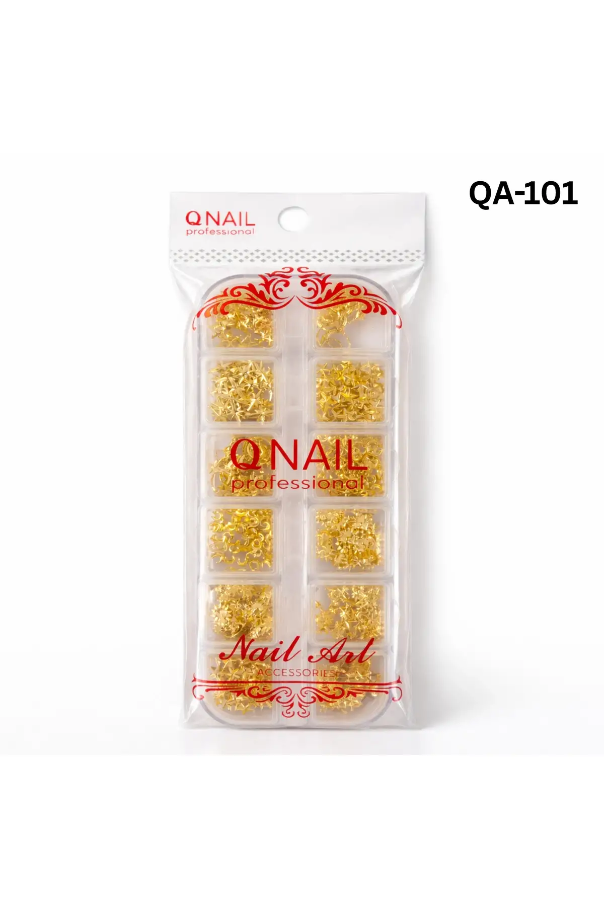 Renkli Tırnak Taşı Seti 12Li Nail Art Süsleme Parlak Kristal Boncuk Seti Charm QA-101