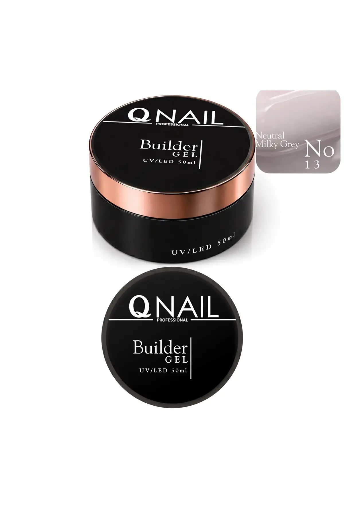 Builder Gel 50 ml Protez Tırnak Jeli UV LED Uzatma Güçlendirme Profesyonel Jel NO:13