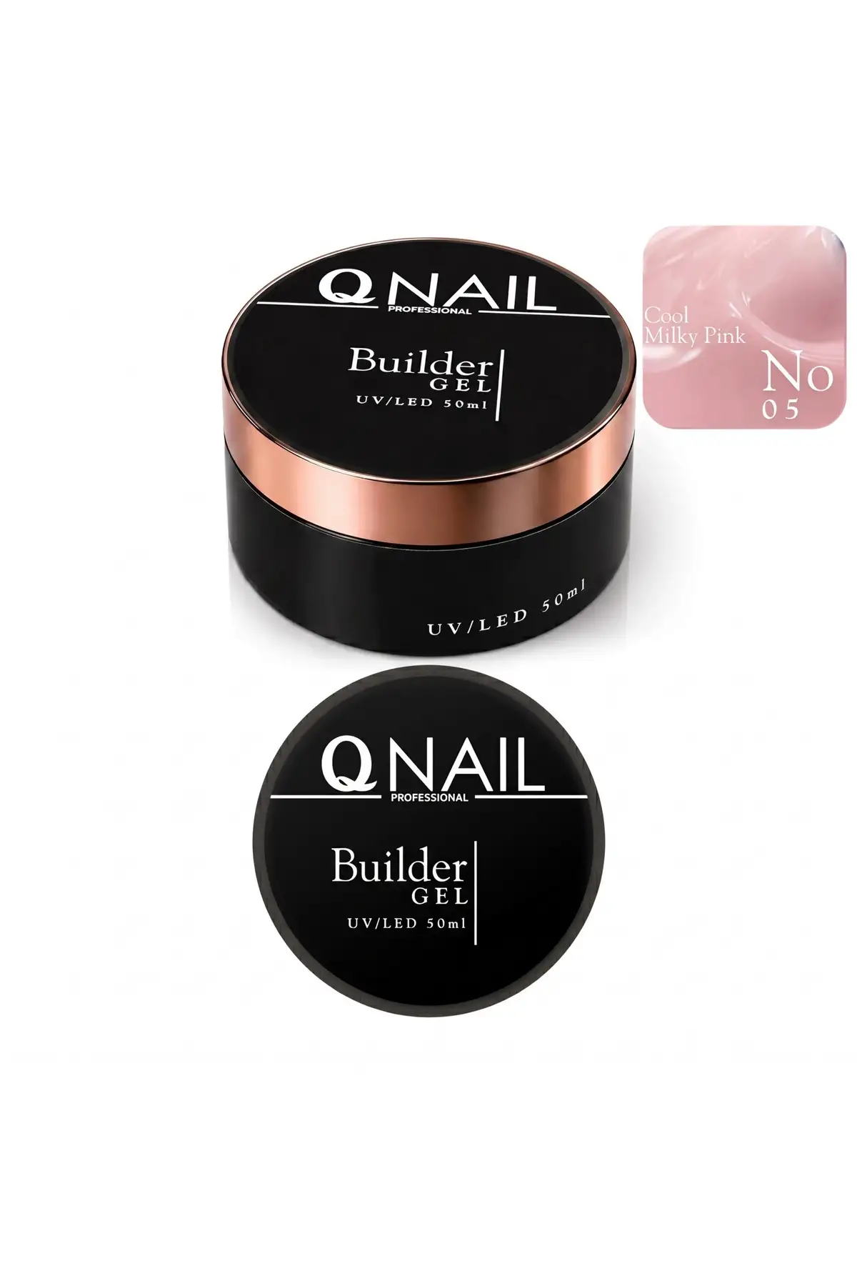 Builder Gel 50 ml Protez Tırnak Jeli UV LED Uzatma Güçlendirme Profesyonel Jel NO:05
