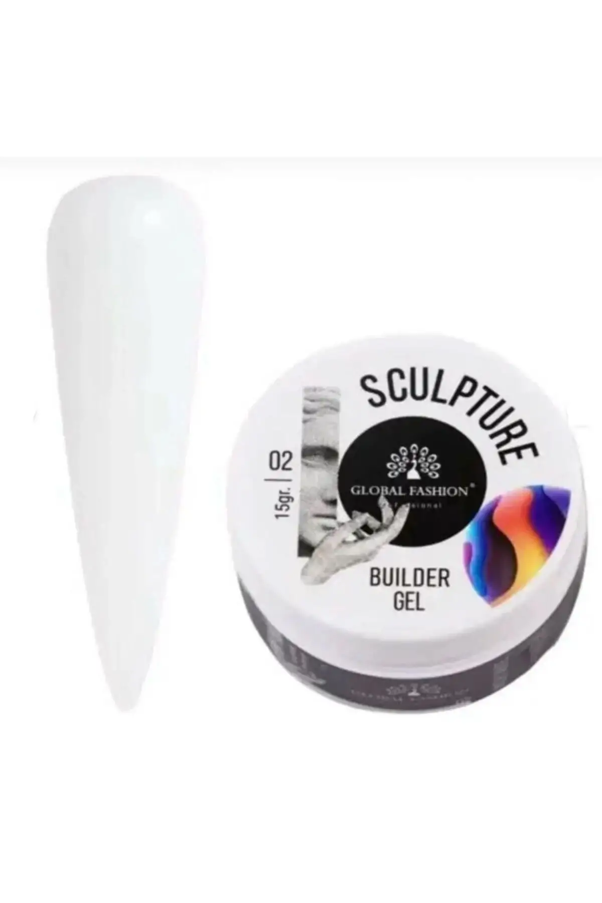 Hamur Jel Rakı beyazı Protez Tırnak Hamur Jel-global Fashion Hamur Jel 15 gr