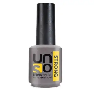 Uno Top Coat 15 ml Super Shıne+Uno Strong Base Coat 15 ml 2Lİ SET
