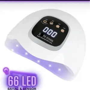 X15 Uv Led Tırnak Kurutucu 280 Watt 66 Led Protez Tırnak Kalıcı Oje Kurutma Makinası