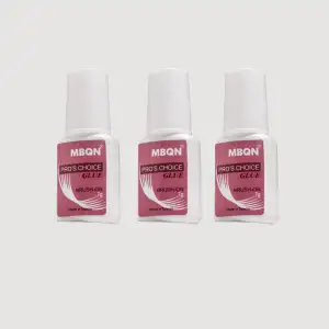 MBQN Fırçalı Protez Tırnak Tips Yapıştırıcı Glue 7gr 3ADET