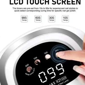 X21 Kalıcı Oje ve Protez Tırnak Kurutucu 72 Leds 320 Watt