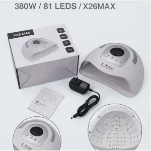 X26 UV LED TIRNAK KURUTUCU 380 W 81 UV LED PROTEZ TIRNAK KALICI OJE KURUTMA MAKİNESİ