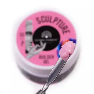 Hamur Jel pink renk Protez Tırnak Hamur Jel-global Fashion Hamur Jel 15 gr