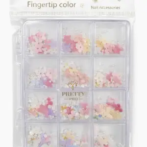 Charm 3D Tırnak Süsleme Protez Tırnak Nail Art Süsleme Karışık Desenli TG-96