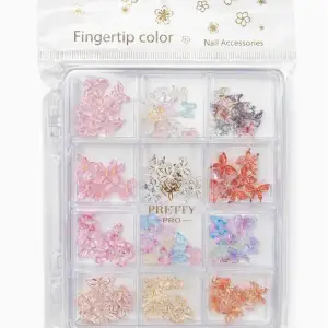 Charm 3D Tırnak Süsleme Protez Tırnak Nail Art Süsleme Karışık Desenli TG-92