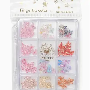 Charm 3D Tırnak Süsleme Protez Tırnak Nail Art Süsleme Karışık Desenli TG-93
