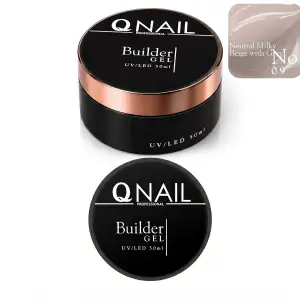 Builder Gel 50 ml Protez Tırnak Jeli UV LED Uzatma Güçlendirme Profesyonel Jel NO:09