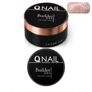 Builder Gel 50 ml Protez Tırnak Jeli UV LED Uzatma Güçlendirme Profesyonel Jel NO:15
