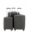 (POLİPROPİLEN) VALİZ 3LÜ SET KIRILMAZ VALİZ 100% SİLİKON
