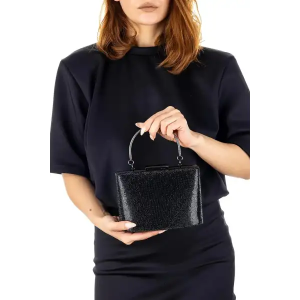 Archangel Taşlı Zincir Askılı Abiye Çanta