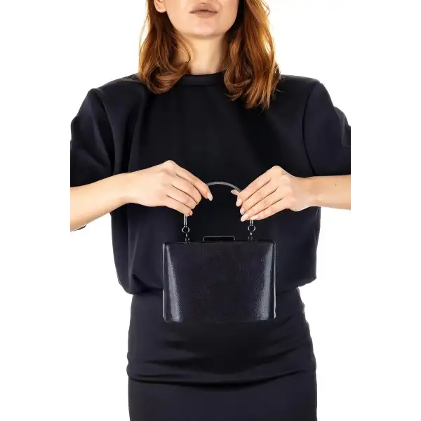 Archangel Taşlı Zincir Askılı Abiye Çanta