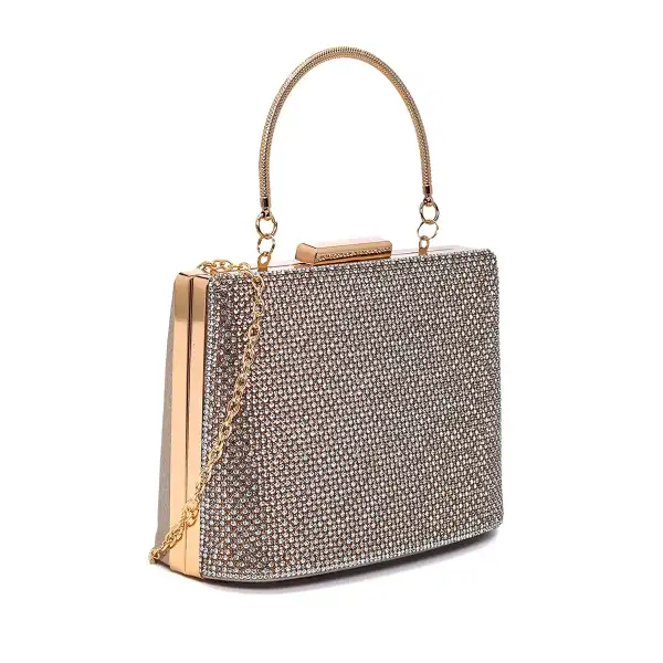 Archangel Taşlı Zincir Askılı Abiye Çanta