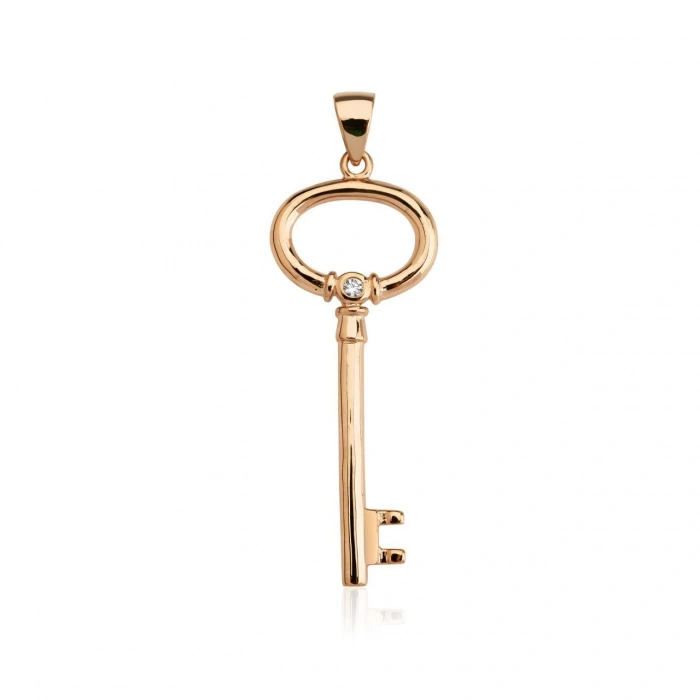 Gümüş Anahtar Kolye