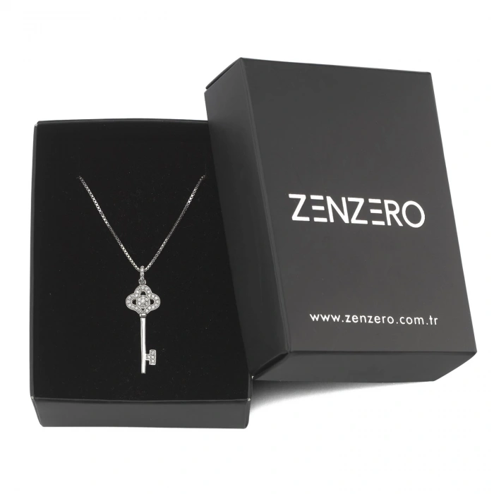 Gümüş Anahtar Kolye