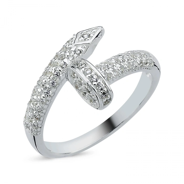 Gümüş Çivi Model Kalın Yüzük