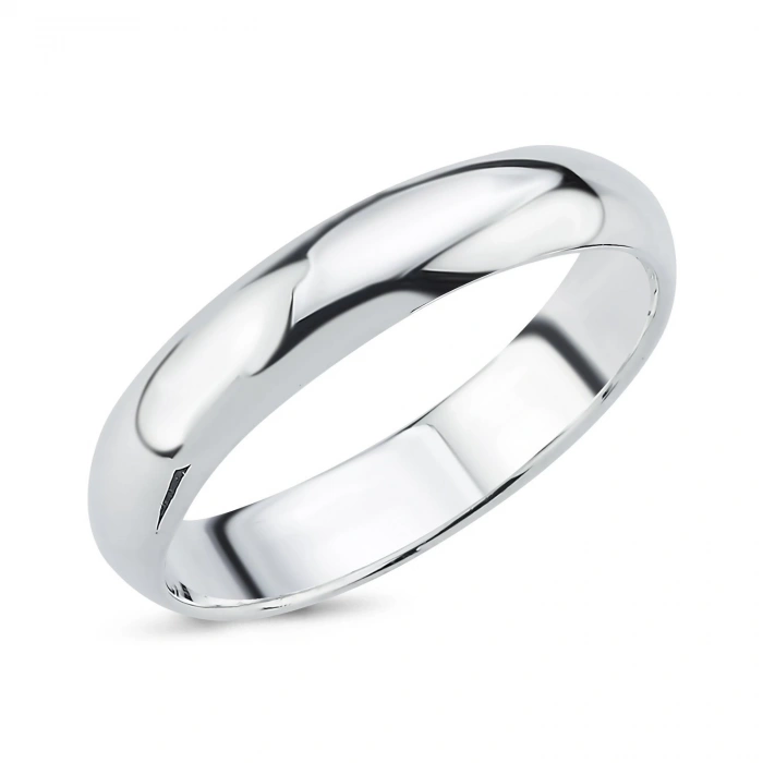 Gümüş Erkek Düz Alyans