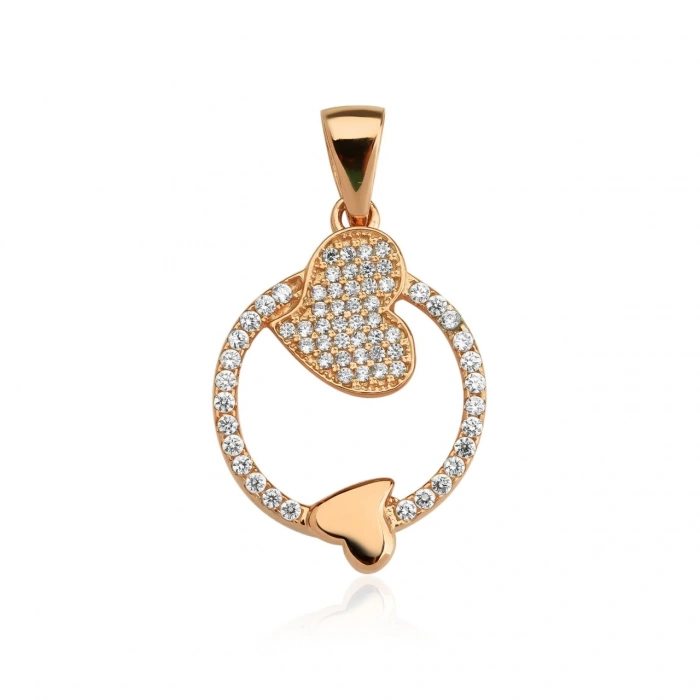 Gümüş Kalpten Kalbe Kolye