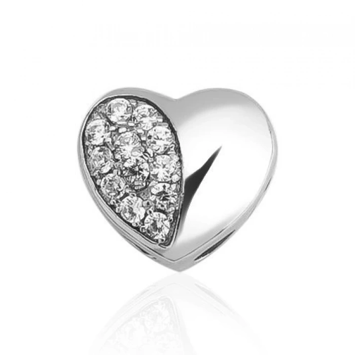 Gümüş Minik Kalp Kolye