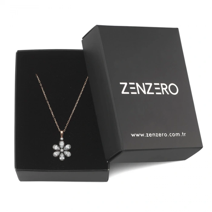 Gümüş Otantik Papatya Kolye