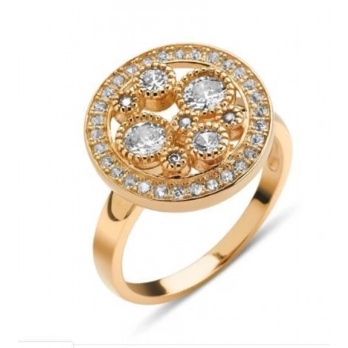 Gümüş Pırlanta Montürlü Yüzük