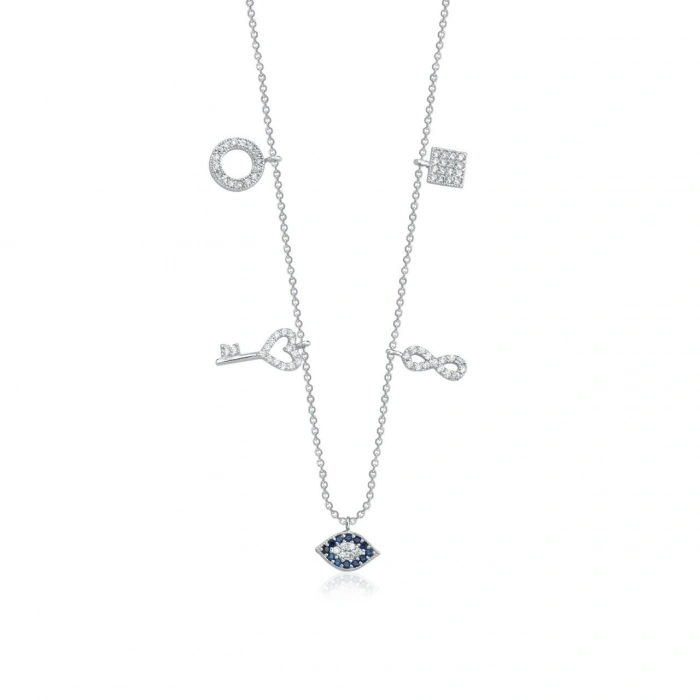 Gümüş Şans Kolye