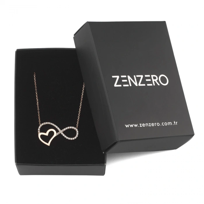 Gümüş Sonsuz Aşk Kolyesi