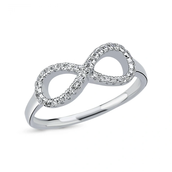 Gümüş Sonsuzluk Yüzük