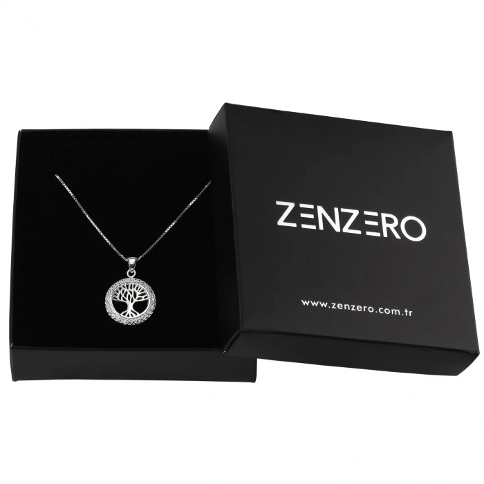 Gümüş Tree Of Life Kolye