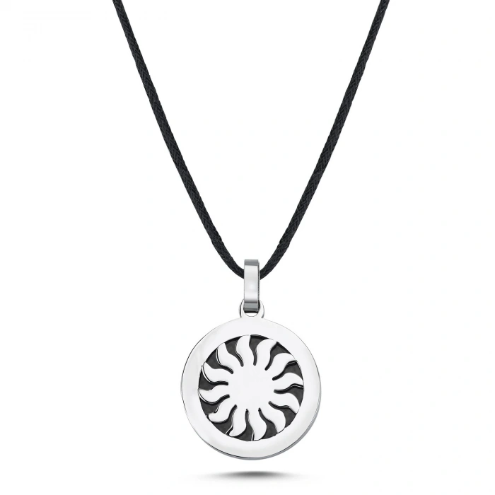 Güneş  Çelik Kolye