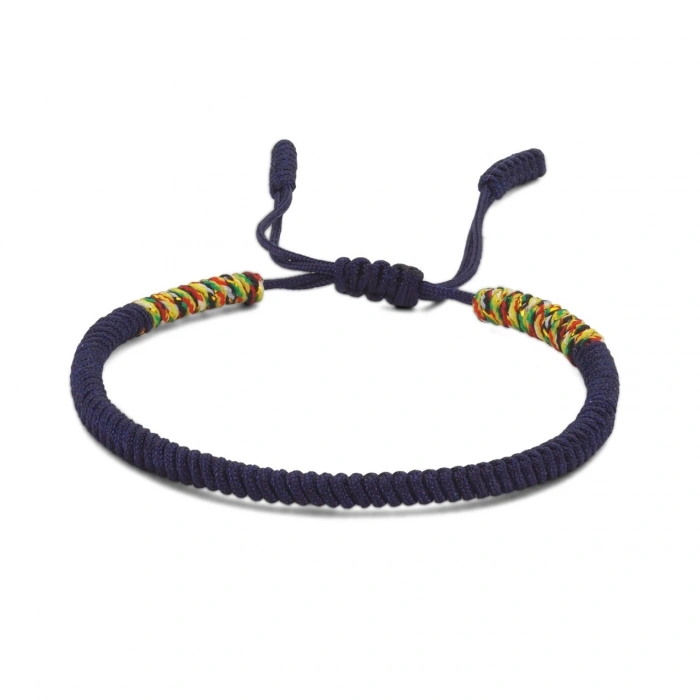 Lacivert Şans Bilekliği Unisex