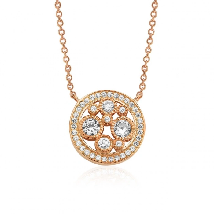 Pırlanta Montürlü Rose Set