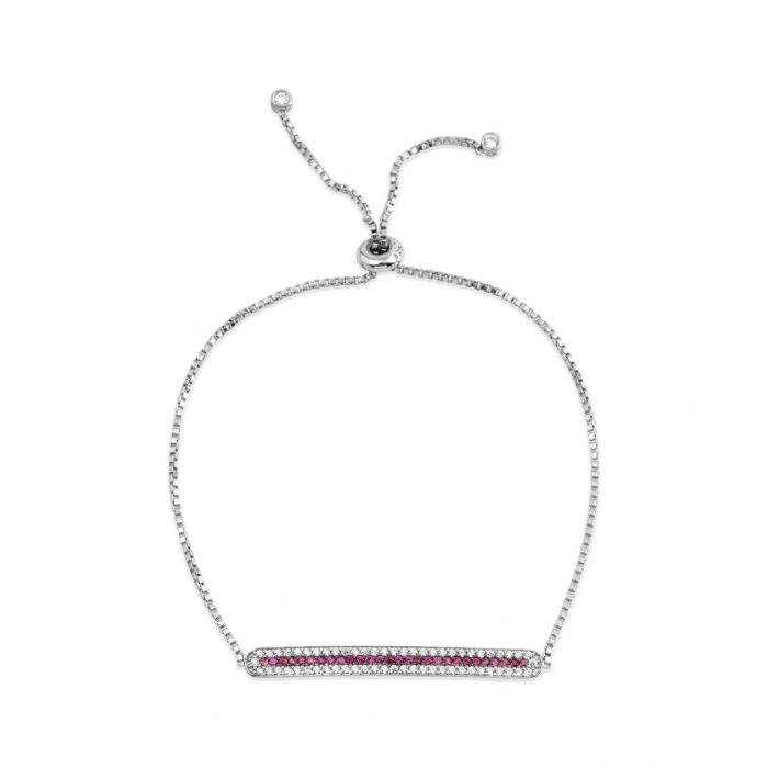 Sıralı Gümüş Bileklik Gümüş