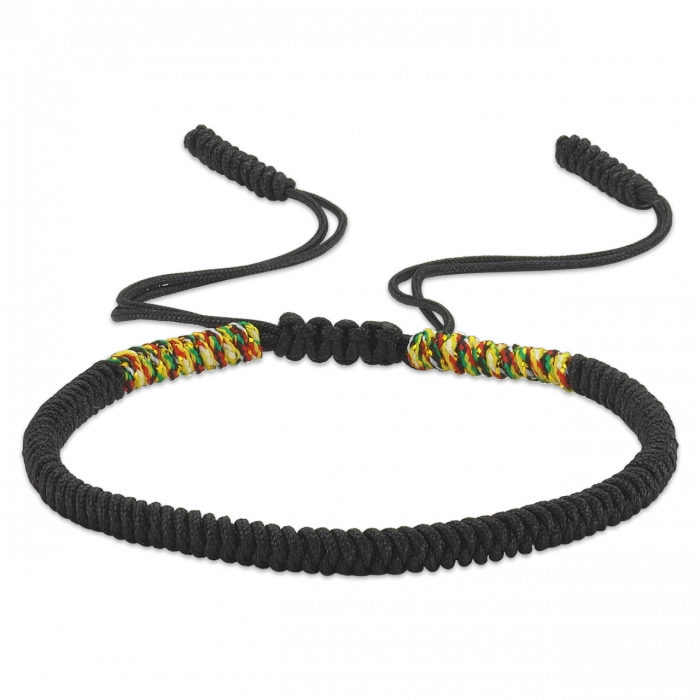 Siyah Şans Bilekliği Unisex