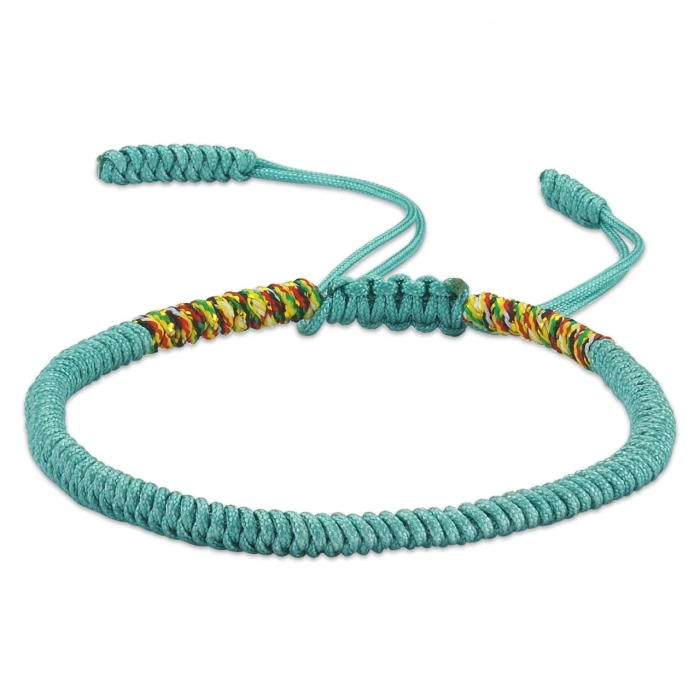 Su Mavisi Şans Bilekliği Unisex