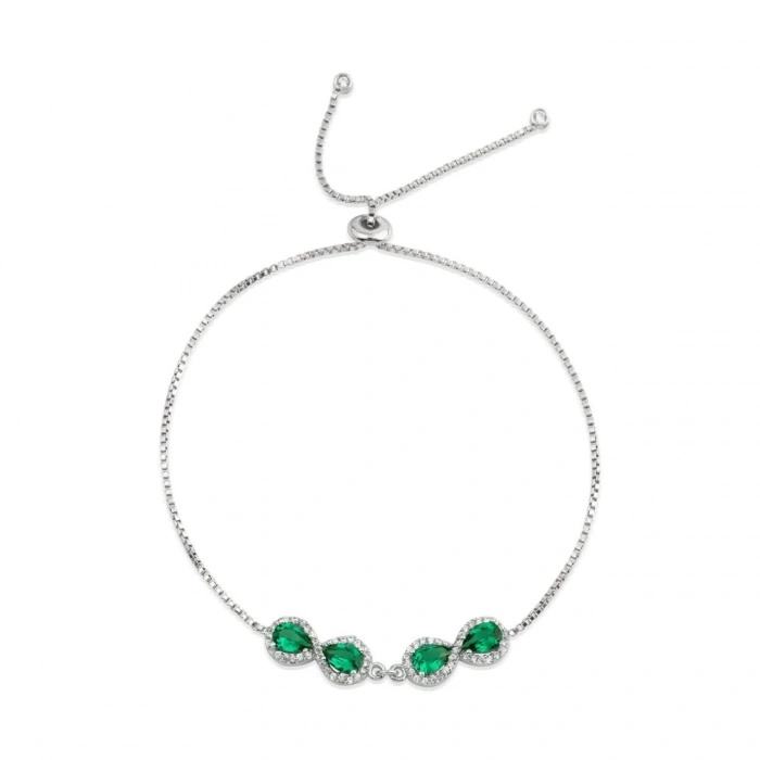 Taşlı Sonsuzluk Bileklik