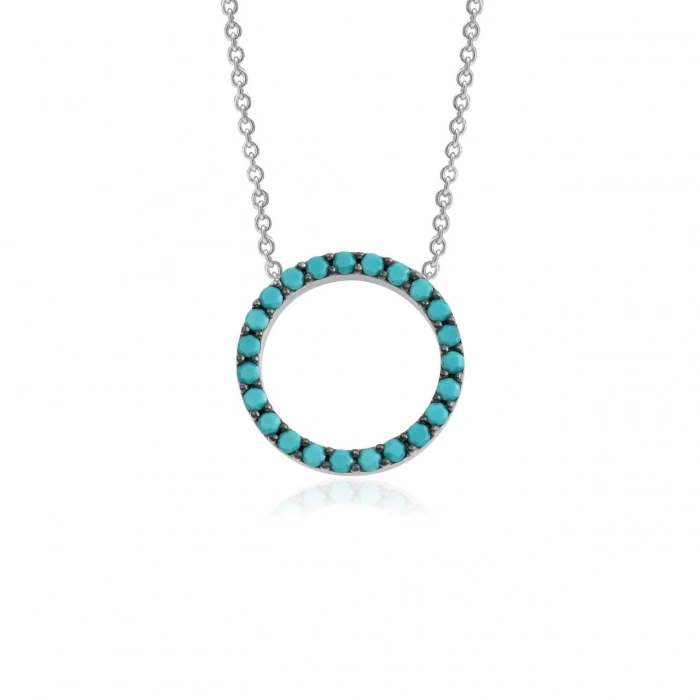 Tekli Sıralı Vitae Kolye Gümüş