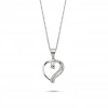 Gümüş Corazón Kolye