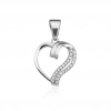 Gümüş Corazón Kolye