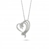 Gümüş Kalp Kolye