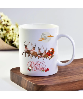 Merry Christmas Yılbaşı Kupa Bardak