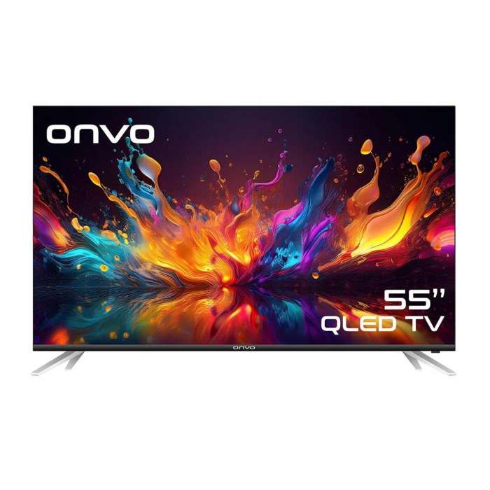 Onvo 55VQ90F3UA 55 140 Ekran Uydu Alıcılı 4K Ultra HD Google Smart QLED TV