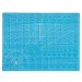 A2 Kesme Matı - Cutting Mat - Kesme Altlığı - Kesim Tablası - 60x45 cm - Mavi